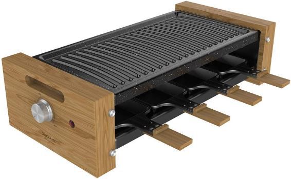 Cecotec 8200 Holz Raclette & Grill mit 1.200 Watt für 35,90€ (statt 58€)