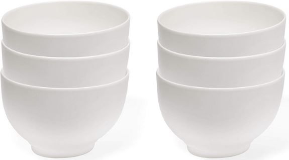 6er Pack vivo by Villeroy & Boch Basic White Schalen Set für 29,59€ (statt 50€)