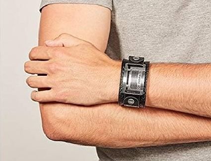 Fossil JF84816 ID Lederarmband für 18,99€ (statt 27€)