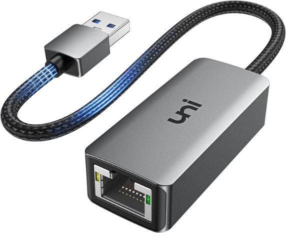 uni USB 3.0 auf Ethernet Adapter mit bis 1.000Mbps für 9,85€ (statt 15€)