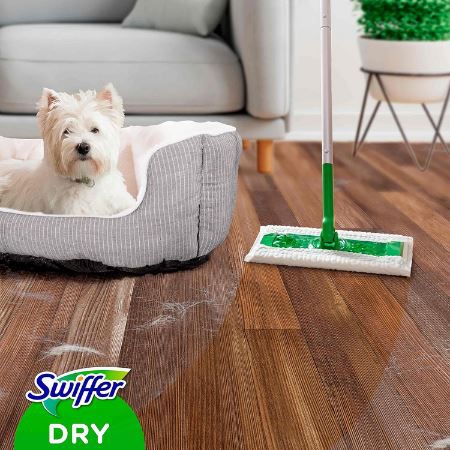 80er Pack Swiffer Bodentücher gegen Staub, Tierhaare & Allergene ab 7,61€ (statt 15€)