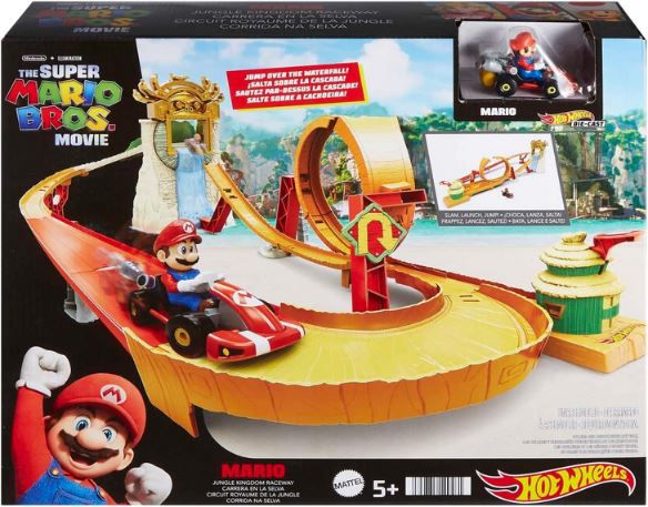 Hot Wheels Super Mario Bros. Dschungel Königreich Rennstrecke für 29,99€ (statt 35€)