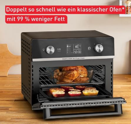 Tefal FW6058 Multifunction Air Fryer Oven, 20L für 209,99€ (statt 233€)
