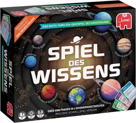 Jumbo Spiele   Spiel des Wissens, Familienspiel für 24,88€ (statt 28€)