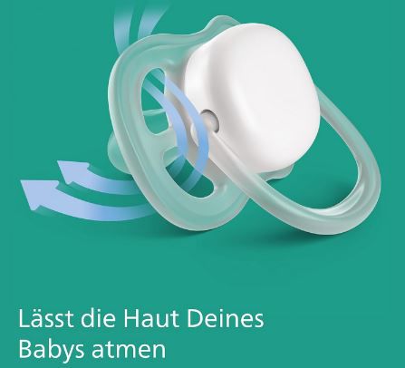 4er Pack Philips Avent Ultra Air Schnuller für 7,99€ (statt 12€)