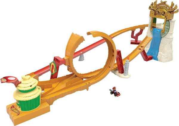 Hot Wheels Super Mario Bros. Dschungel Königreich Rennstrecke für 29,99€ (statt 38€)
