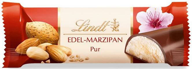 25er Pack Lindt Schokolade Marzipan Riegel, je 50g ab 22,68€ (statt 30€)