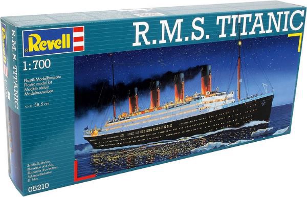 Revell 05210 R.M.S. Titanic Modellbausatz, 1:700 für 9,74€ (statt 20€)