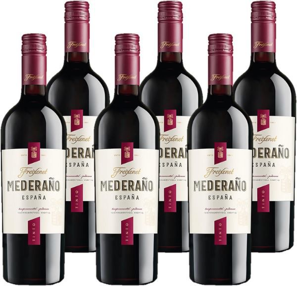 6er Pack Freixenet Mederaño Tinto Rotwein, 0,75L ab 20,46€ (statt 27€)