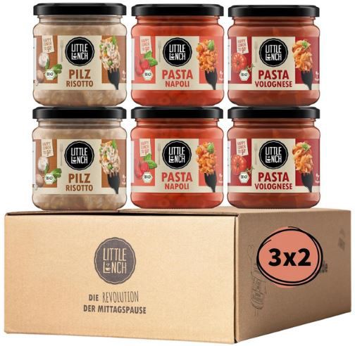 6er Pack Little Lunch Pasta & Risotto Probierbox ab 17,95€ (statt 24€)