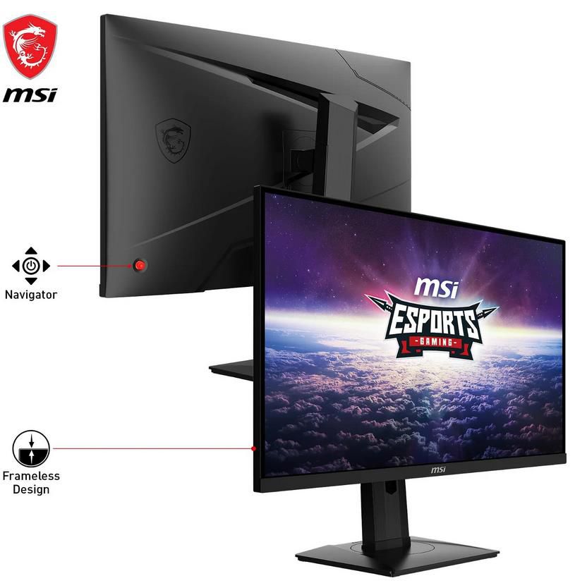 MSI G274QPXDE Gaming Monitor 240Hz 1ms Rapid IPS für 335,99€  (statt 376€)