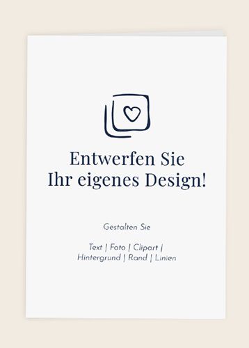 Karten selbst gestalten & gratis erhalten