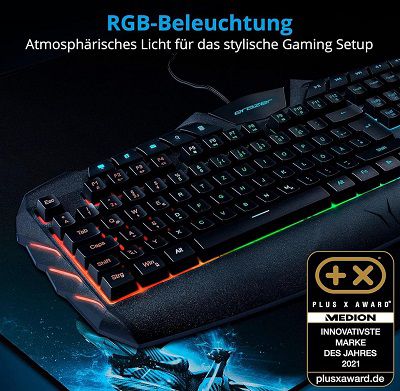 Medion ERAZER Supporter P11 Gaming Tastatur für 25,94€ (statt 30€)