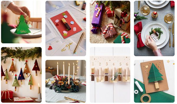 Gratis: Bastel  und Dekoideen für Weihnachten von merci