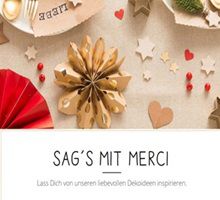 Gratis: Bastel- und Dekoideen für Weihnachten von merci