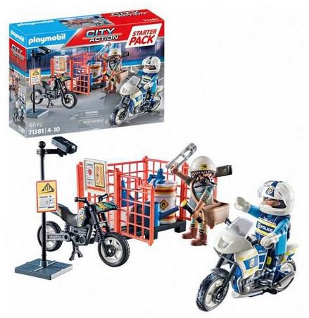 Playmobil City Action   Starter Pack Polizei (71381) für 14,99€ (statt 18€)