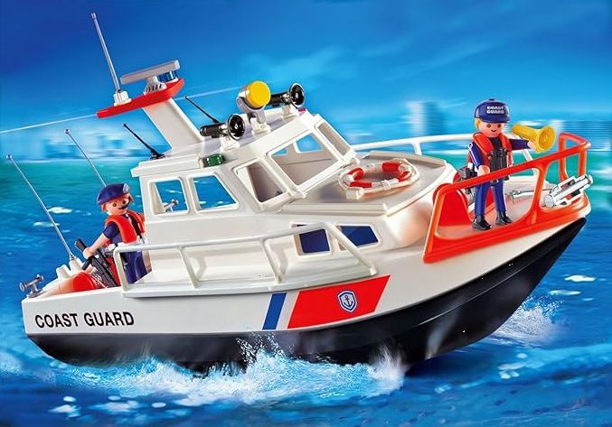 Playmobil Polizei Küstenwachboot (4448) für 54€ (statt 75€)