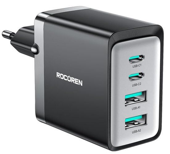 Rocoren USB C Ladegerät 45W QC3.0 PPS für 14,94€ (statt 30€)