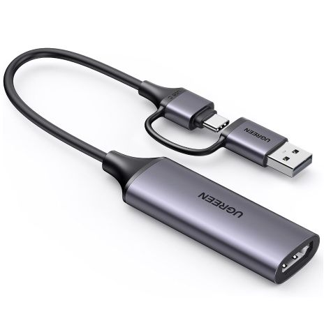 UGREEN Video Capture Card HDMI auf USB C/A für 15,19€ (statt 20€)