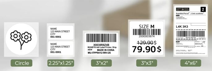 MUNBYN P941 Etiketten  & Thermodrucker (203 DPI) für 75,99€ (statt 190€)