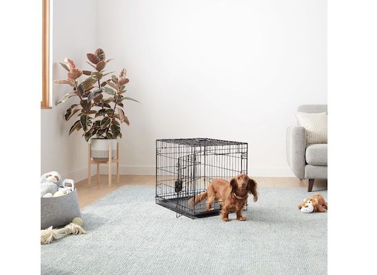 Amazon Basics Zusammenklappbarer Hundekäfig für 33,28€ (statt 39€)