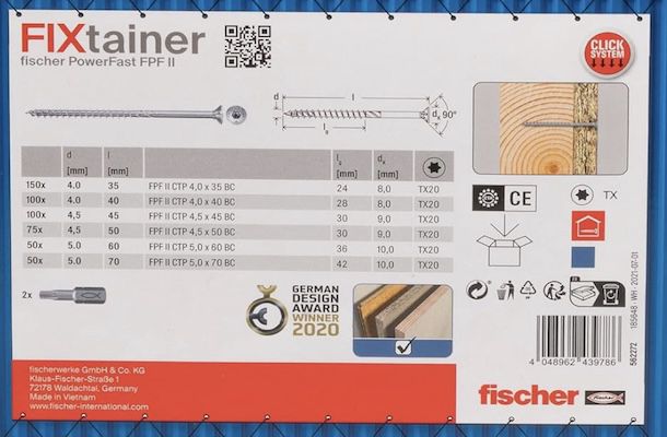 fischer FIXtainer PowerFast II Sortimentsbox für 20,20€ (statt 28€)