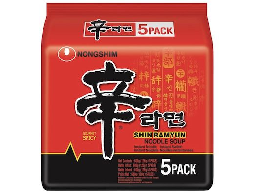 5 X 120g NONGSHIM   Instant Nudeln Shin Ramyun ab 6,17€ (statt 8€)