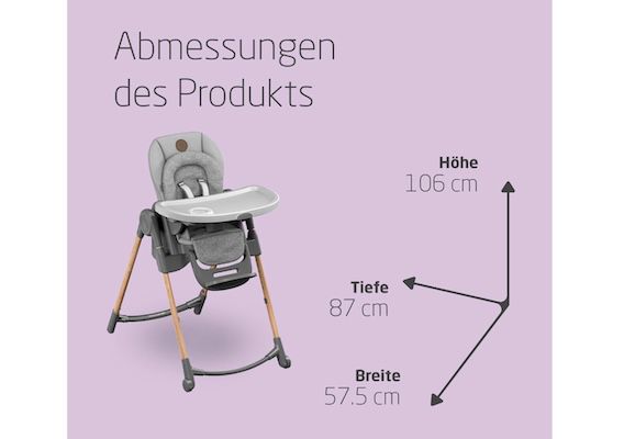 Maxi Cosi Minla Mitwachsender Kinderhochstuhl für 141,99€ (statt 167€)