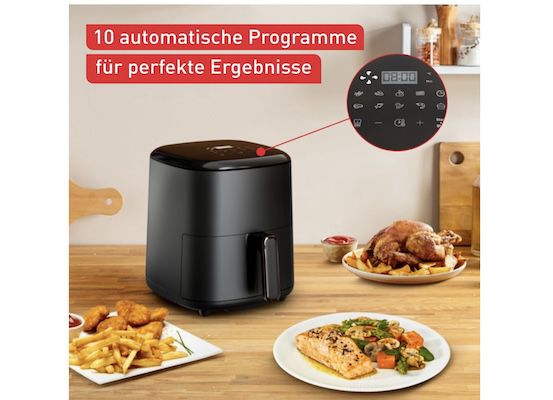 Tefal EY2458 Easy Fry Max Heißluftfritteuse für 77,99€ (statt 130€)