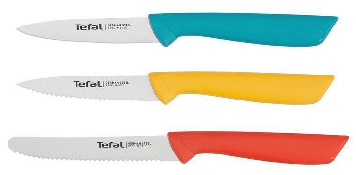 Tefal Colorfood Messer Set 3 tlg. für 11,09€ (statt 24€)