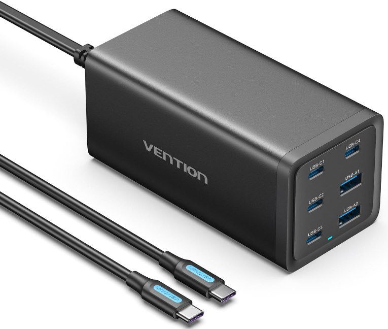 VENTION 6in1 GaN 200W Ladestation für 97,99€ (statt 150€)