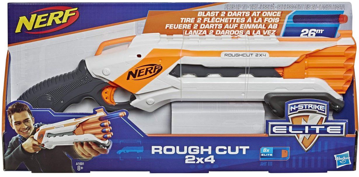 NERF N Strike Elite Rough Cut Spielzeugblaster  für 14,99€ (statt 39€)