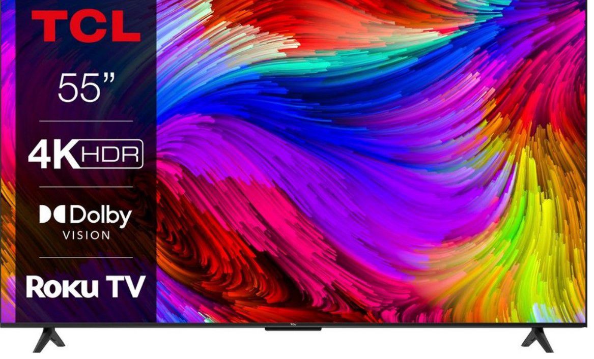 TCL 55RP630X1   55Zoll UHD Roku Smart TV HDMI 2.1 ab 284€ (statt 334€)