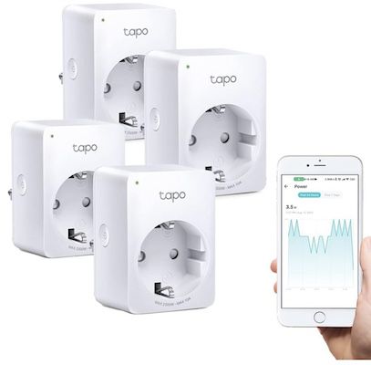 4er Pack Tapo P110 WLAN Steckdose mit Energieverbrauchsmesser für 39,99€ (statt 60€)