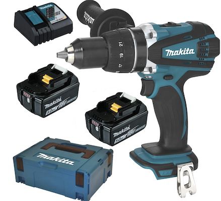 🔥 Makita Akku Bohrschrauber LXT DDF458RTJ inkl. 2x 5 Ah für 259,99€ (statt 330€)