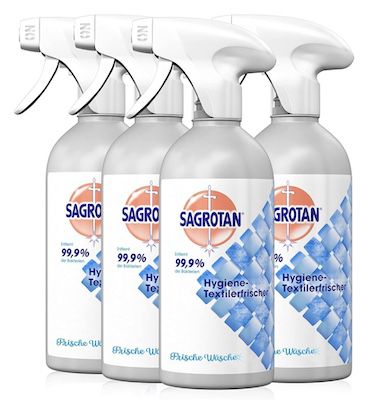 4x Sagrotan Hygiene Textilerfrischer Frische Wäsche für 12,76€ (statt 16€)