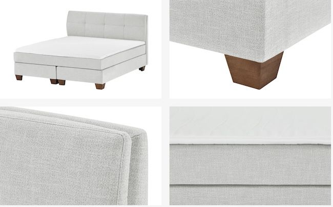 Skagen Beds Boxspringbett Vegg inkl. Matratze + Topper ab 699€ (statt 1.269€)