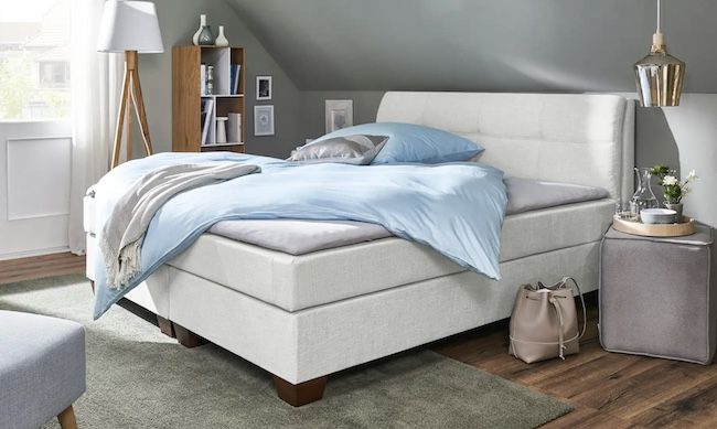 Skagen Beds Boxspringbett Vegg inkl. Matratze + Topper ab 699€ (statt 1.269€)