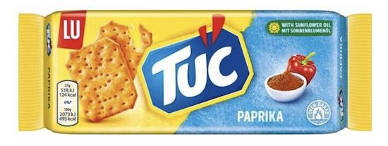 4x TUC Paprika Snack Cracker für 2,85€ (statt 5€)