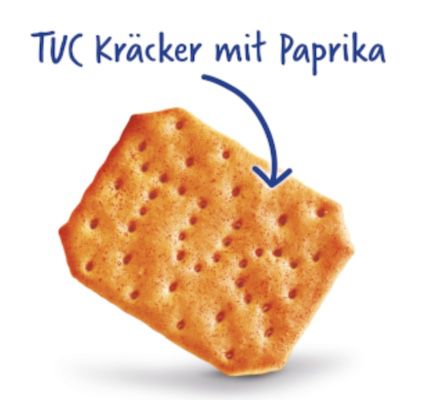 🫑 TUC Paprika Snack Cracker für 0,70€ (statt 1,38€)