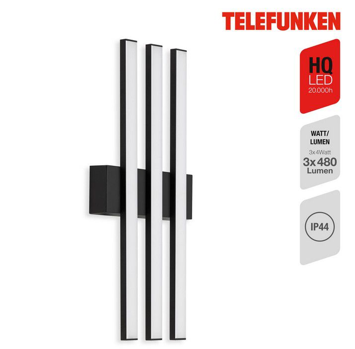 Telefunken 313105TF LED Aussen Wandleuchte 12W für 19,95€ (statt 42€)