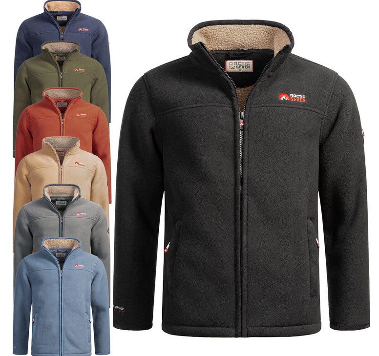 Arctic Seven AS 325 warme Herren Fleece Jacke für 49,90€ (statt 60€)