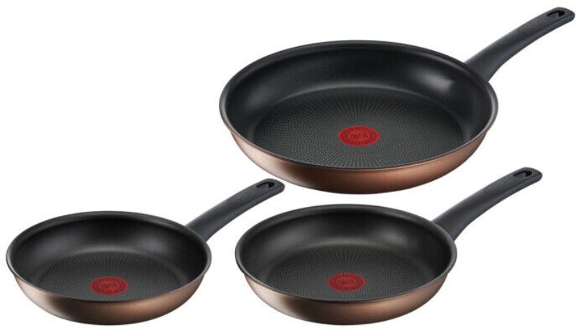 Tefal Resource G25390 3 teiliges Pfannenset 22/24/28cm für 80,99€ (statt 108€)