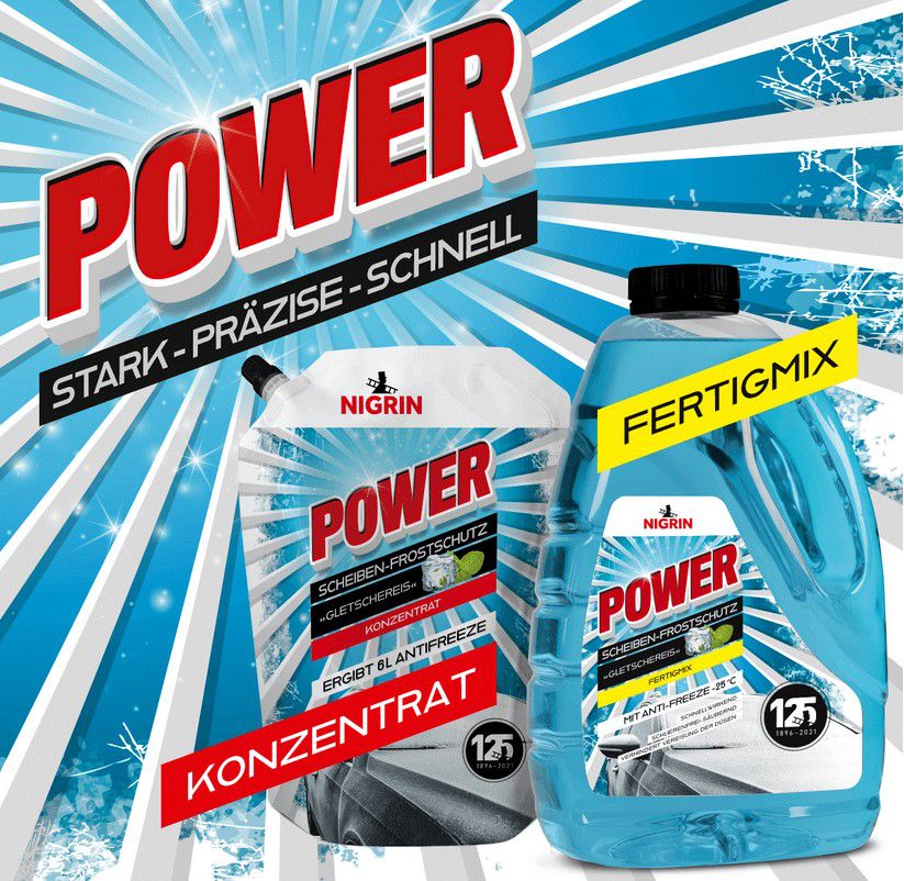 Nigrin Power Set Scheibenenteiser + Frostschutz für 11,49€ (statt 15€)