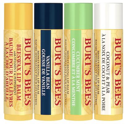 4er Pack Burts Bees Lippenbalsam Multipack für 5,55€ (statt 11€)