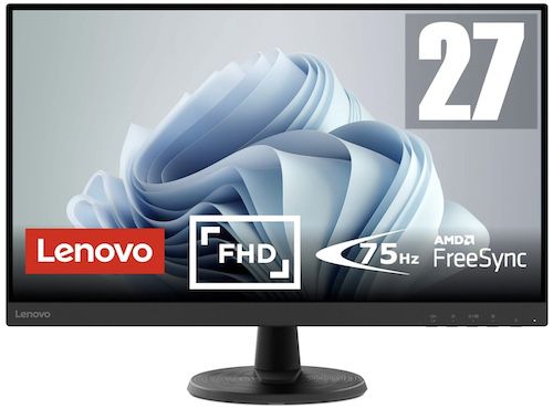 Lenovo D27 45   27 Full HD Monitor für 99,99€ (statt 122€)