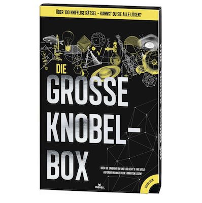 Die große Knobelbox mit über 100 Aufgaben für 12,55€ (statt 23€)