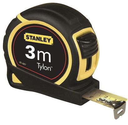 Stanley 1 30 687 Bandmaß Tylon, 3 m für 2,82€ (statt 6€)