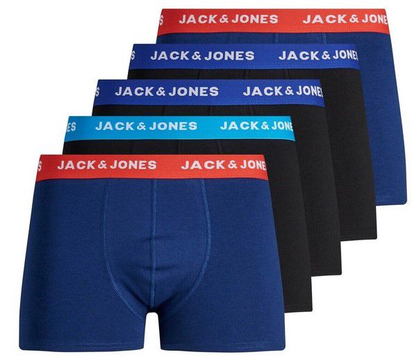 5 x Jack & Jones JACLEE Herren Boxershorts für 23,16€ (statt 27€)