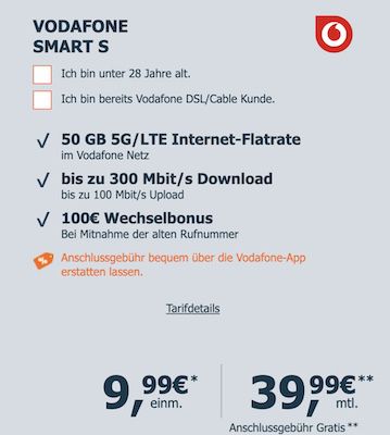 🔥 Samsung Galaxy S24 + Vodafone 50GB 39,99€ mtl. + 100€ Bonus